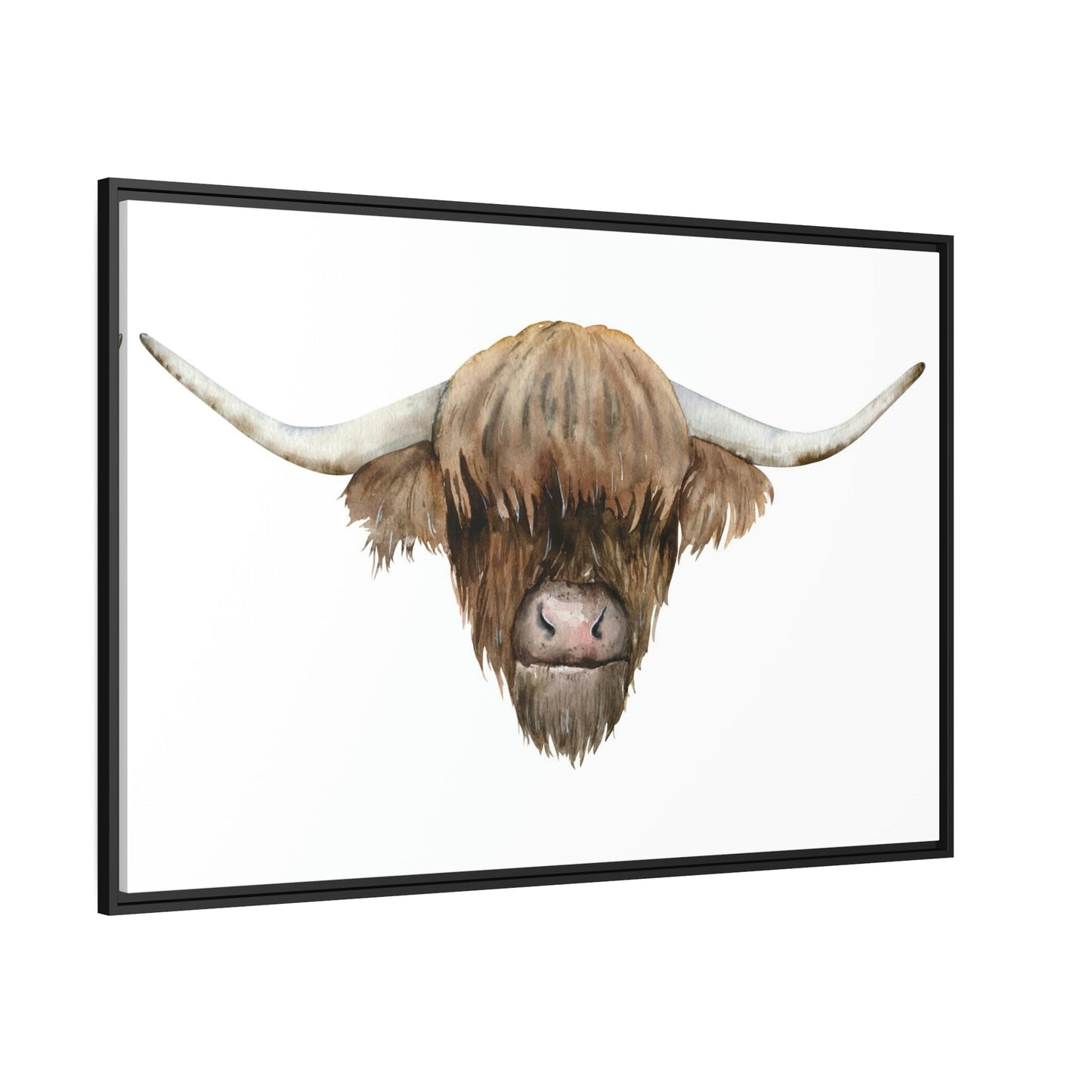 Gentle Bovine Beauty: Cow Art for a Timeless Wall Art Statement