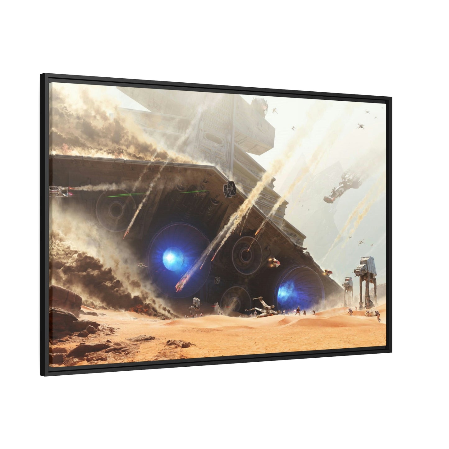 Star Wars Wall Art: Canvas & Poster Print of Intergalactic Adventure