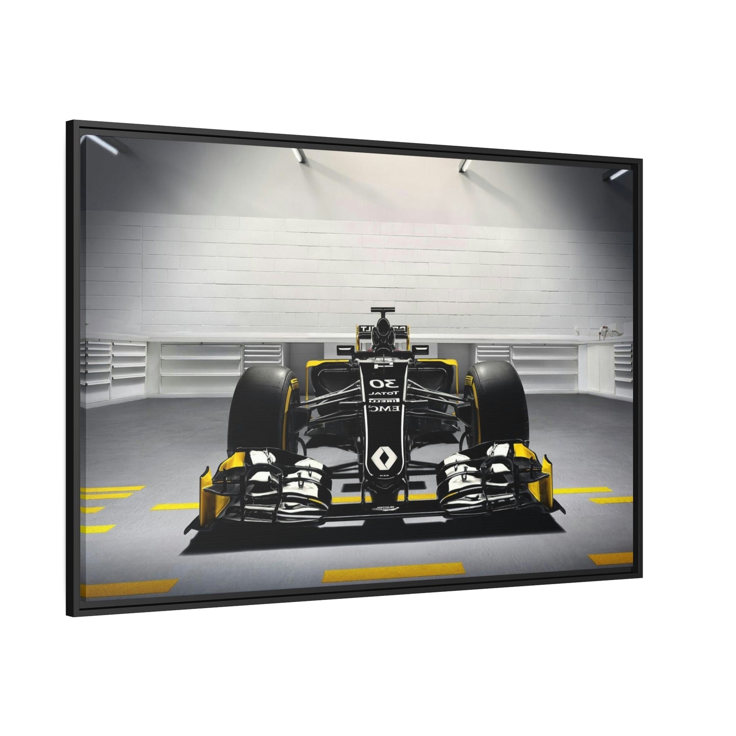 The Power of Speed: Striking F1 Art Print on Canvas & Poster