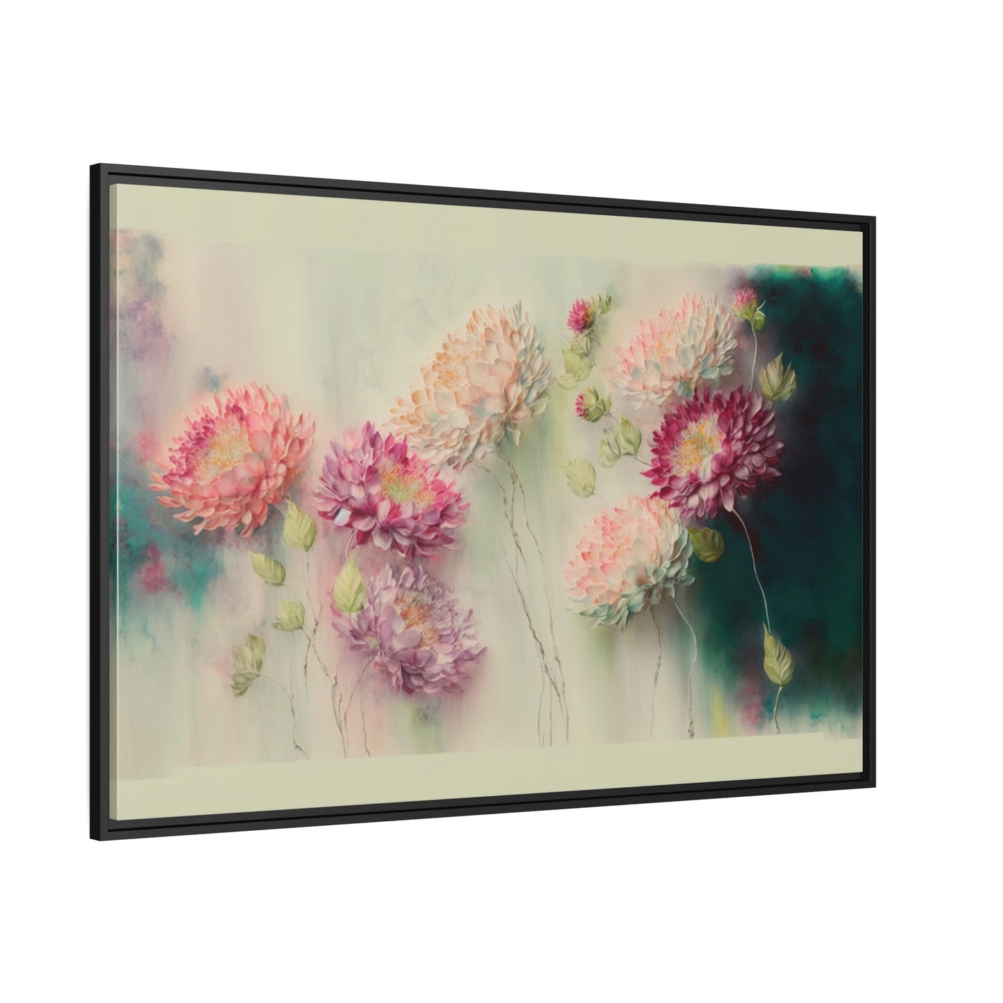 Natural Canvas & Poster Print of Abstract Petals: Floral Wall Decor
