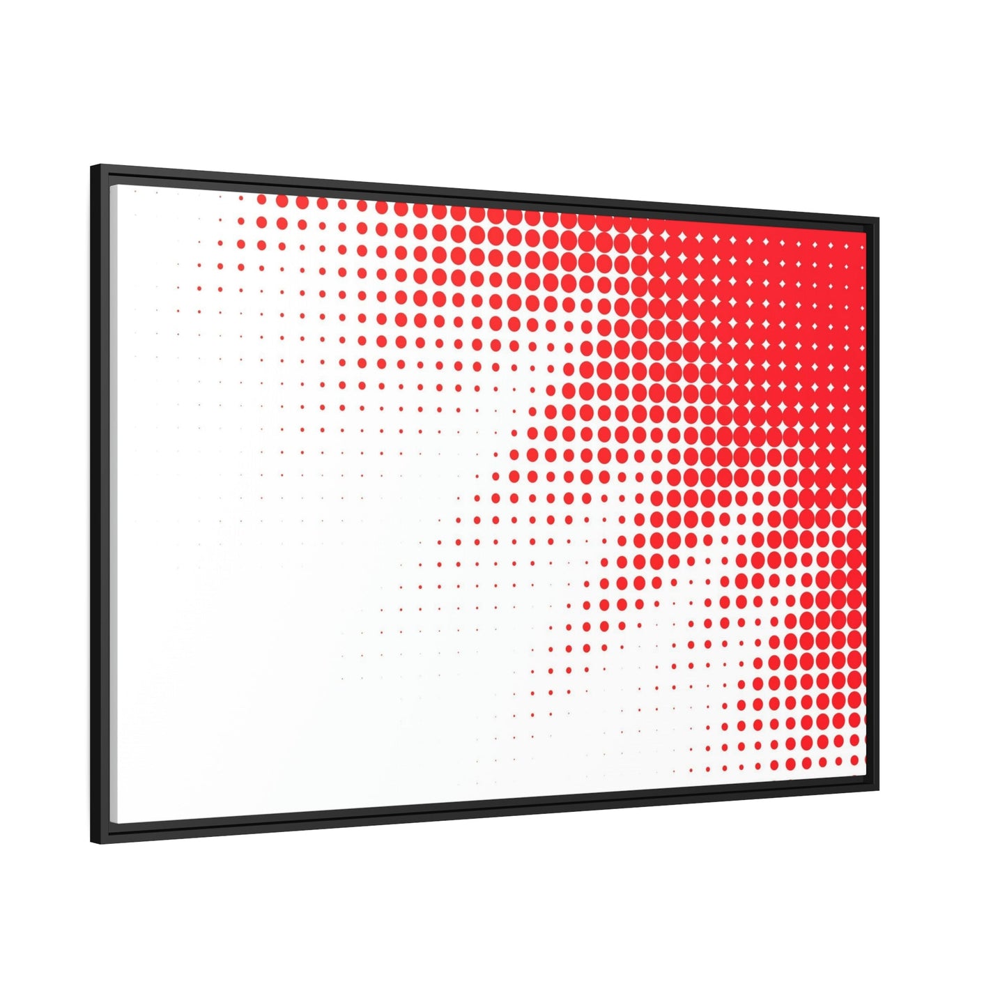 The Art of Vibrancy: Red Abstract Framed Canvas and Poster
