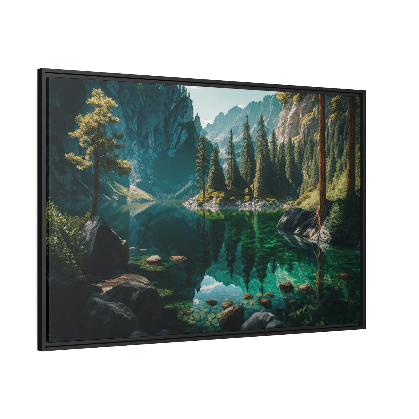 Flowing Beauty: Wall Art and Canvas Print of Lakes and Rivers