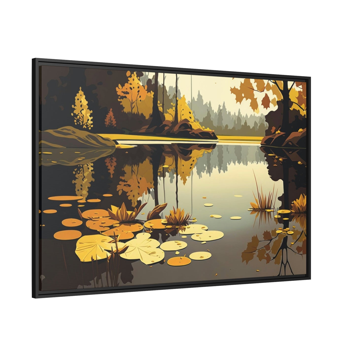 Reflections of Nature: Wall Art and Canvas Print of Lakes and Rivers