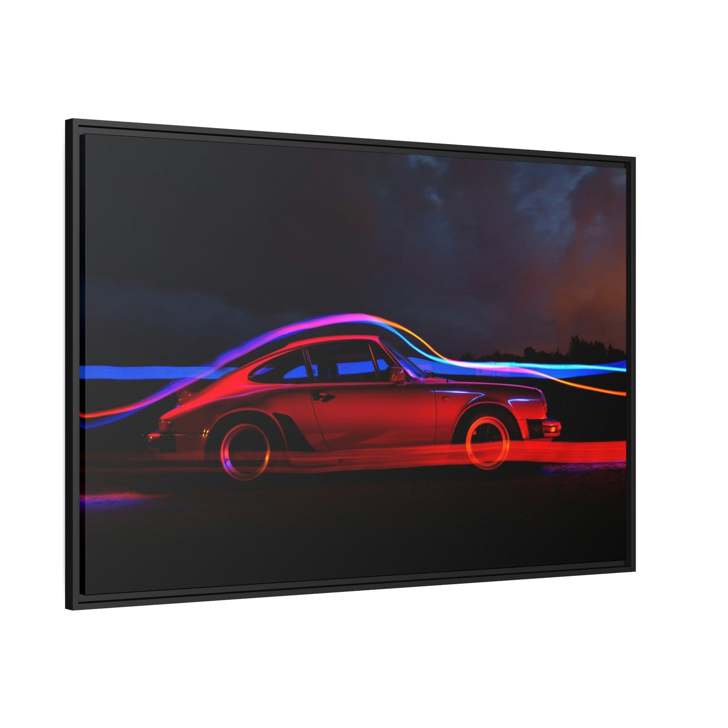 Porsche Reflections: Artistic Canvas and Print Artwork of Classic Cars