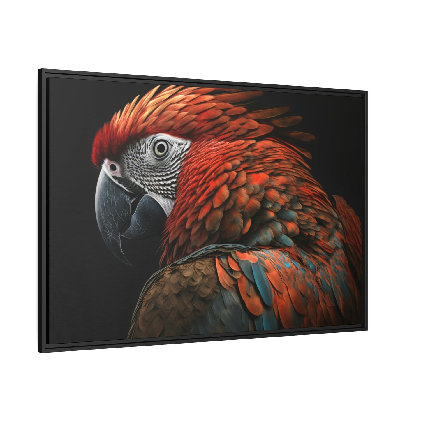 Parrot Portrait: A Canvas of Individuality and Personality in the Jungle