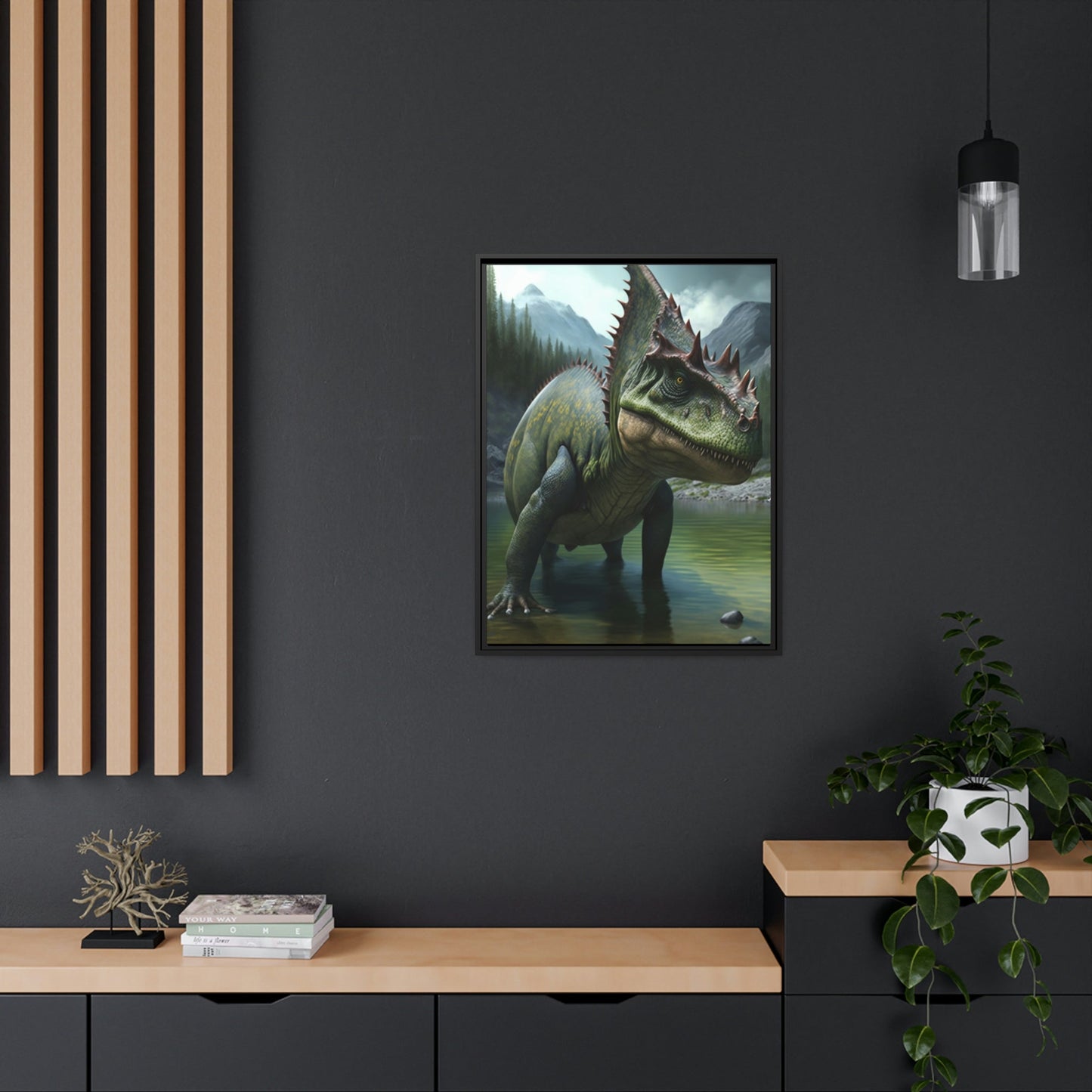 Jurassic Dreams: Canvas & Poster of Dinosaurs and Imagination