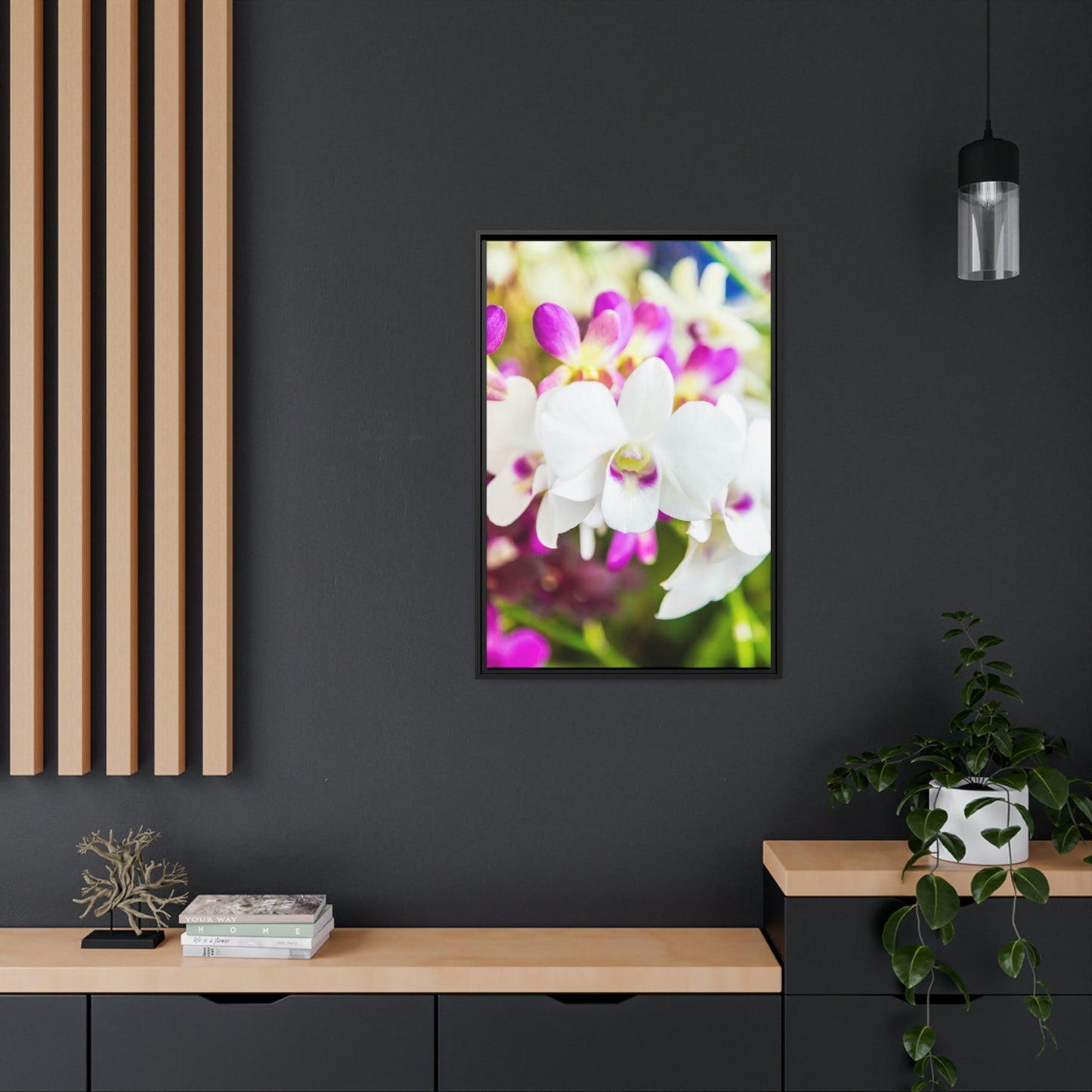 Orchid Garden: A Colorful Canvas Escape