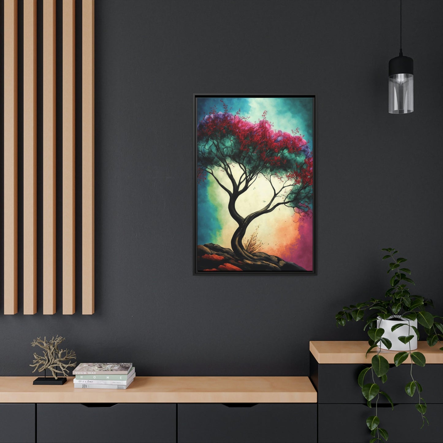 Majestic Horizons: A Natural Canvas & Poster Wall Art of Abstract Landscape