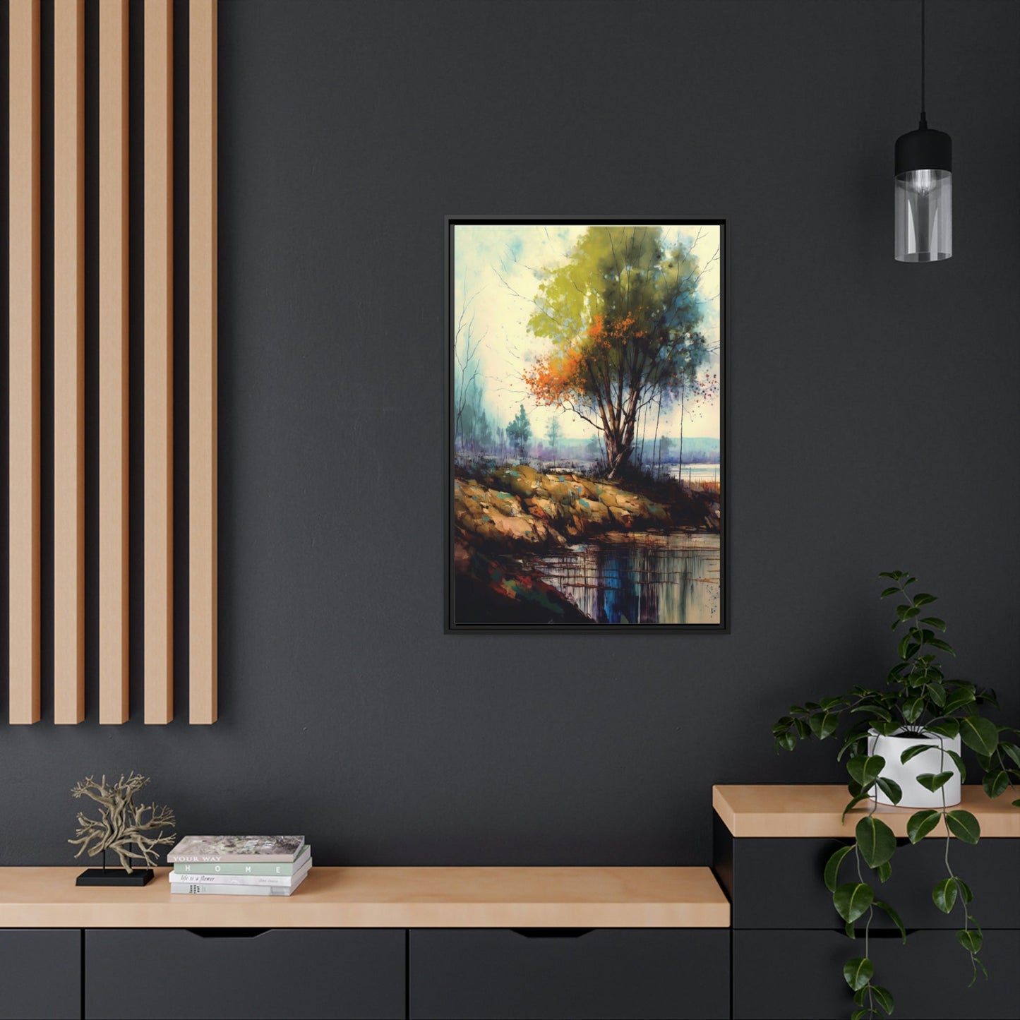 Ethereal Beauty: A Print on Canvas  & Poster of a Sublime Landscape
