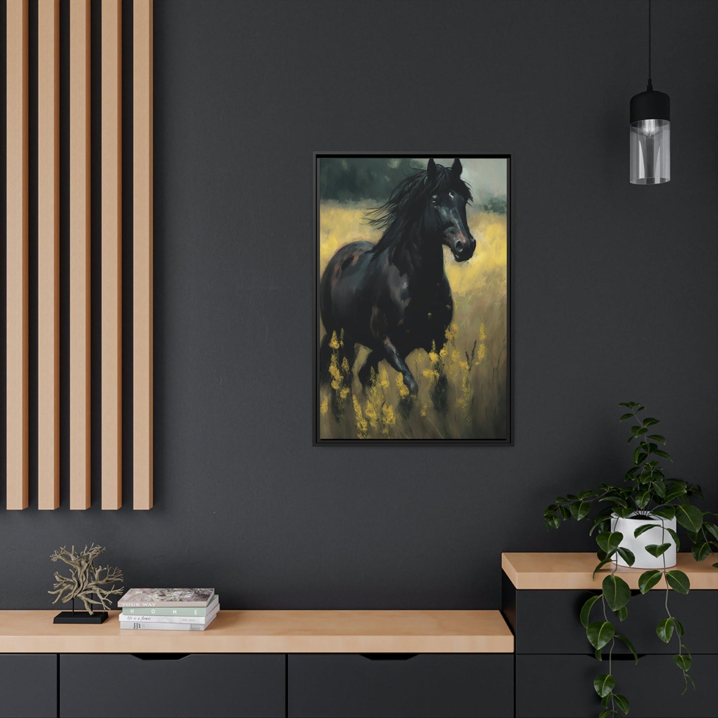 Horse in Motion: A Canvas Equine Energy