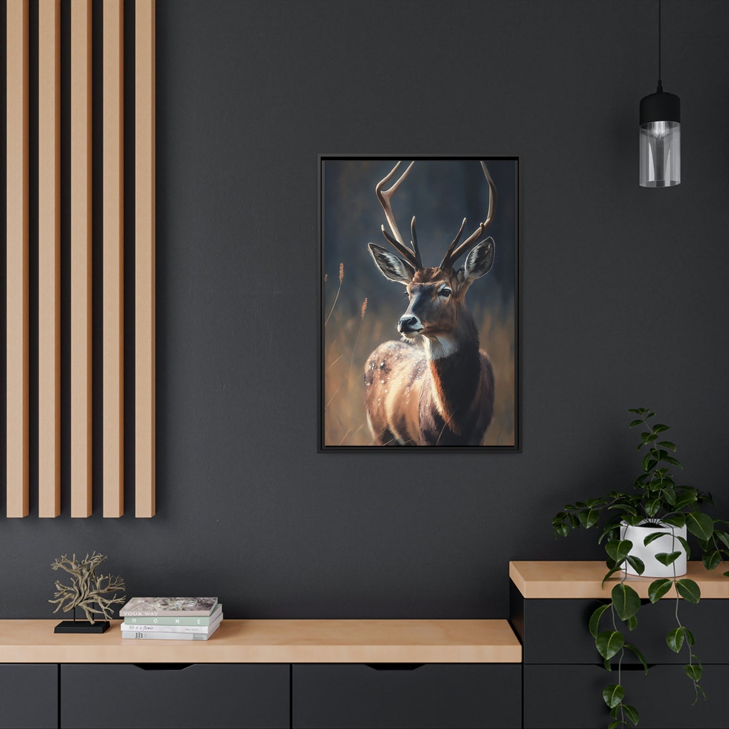 The Spirit of Deer: A Canvas Artistic Collection