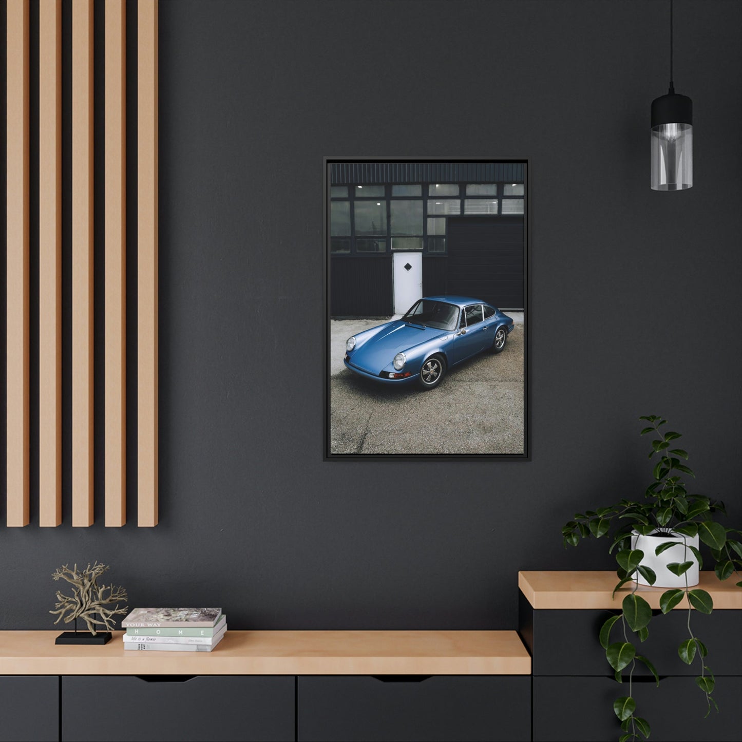 The Art of Porsche: Natural Canvas and Framed Prints of Automotive Beauty