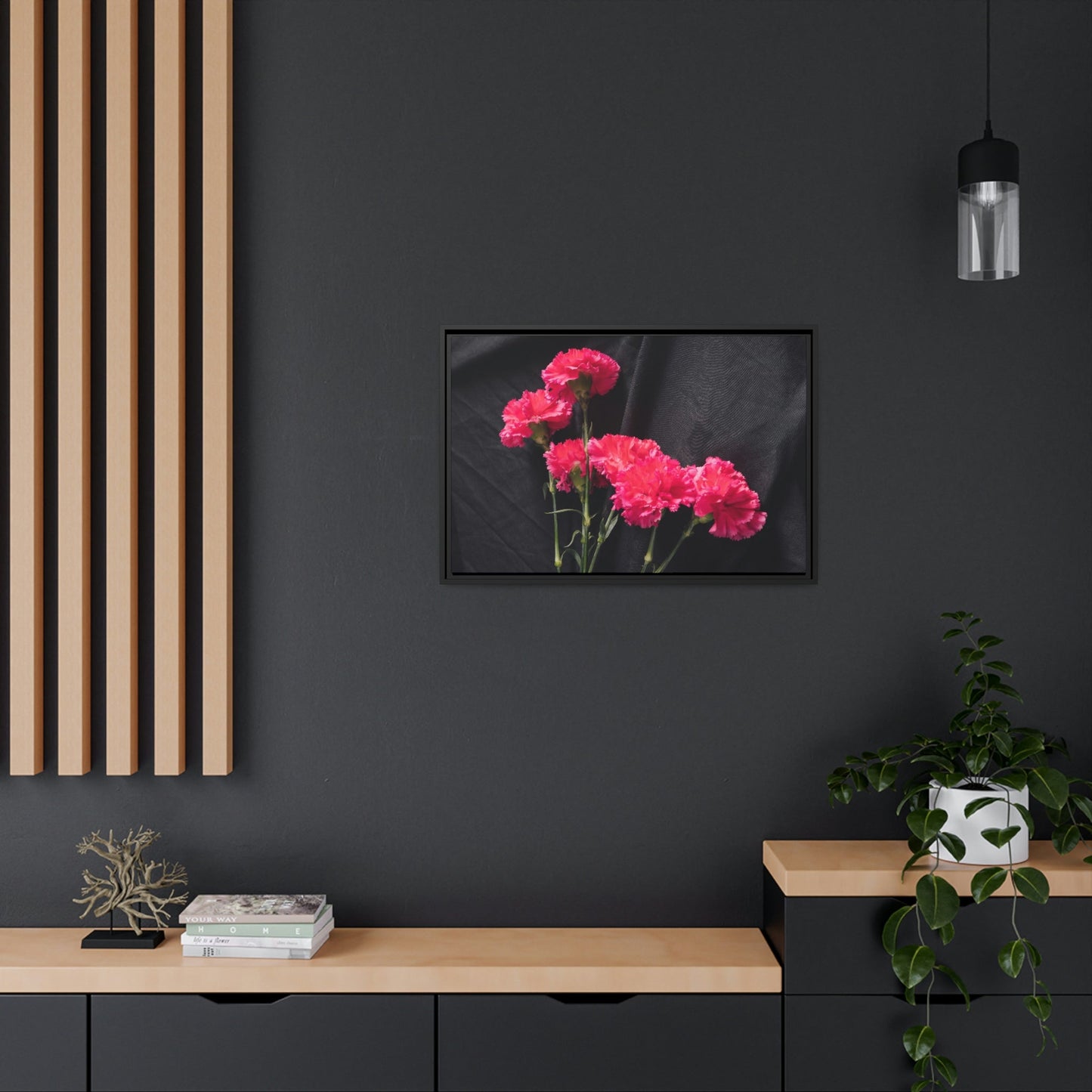 Beautiful Blooms: Natural Canvas and Art Prints of Carnations