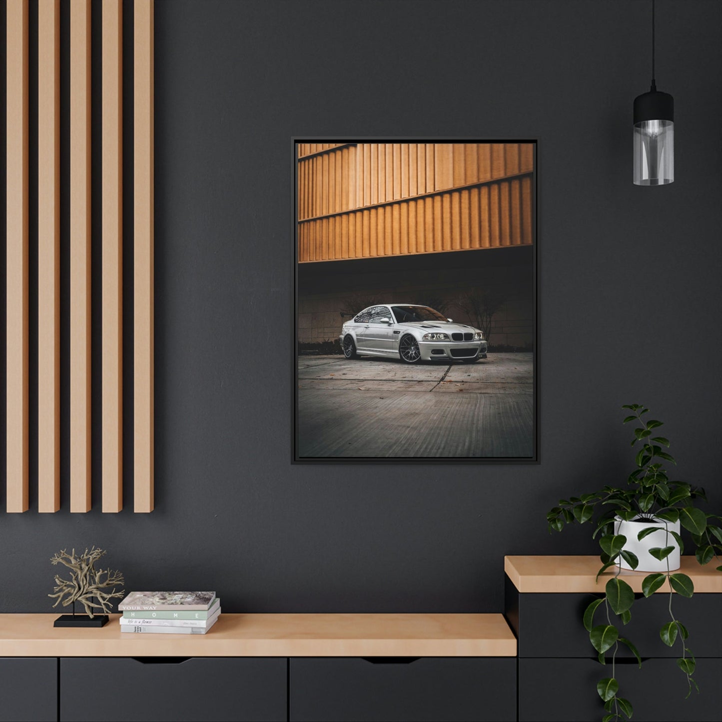 The Beauty and Power of BMW: Striking Wall Art on Framed Poster & Canvas