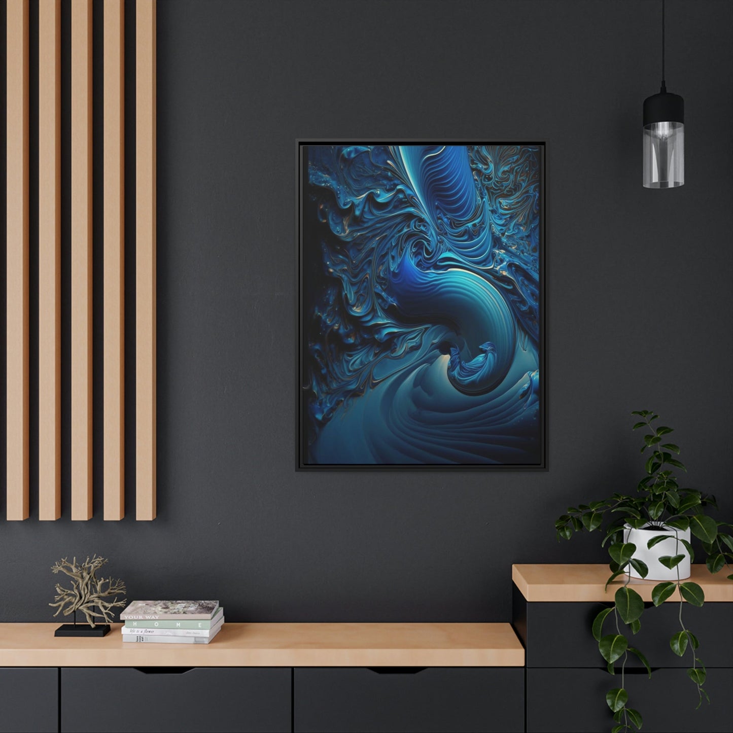 Into the Blue: Gorgeous Blue Themed Canvas Art for Your Home or Office