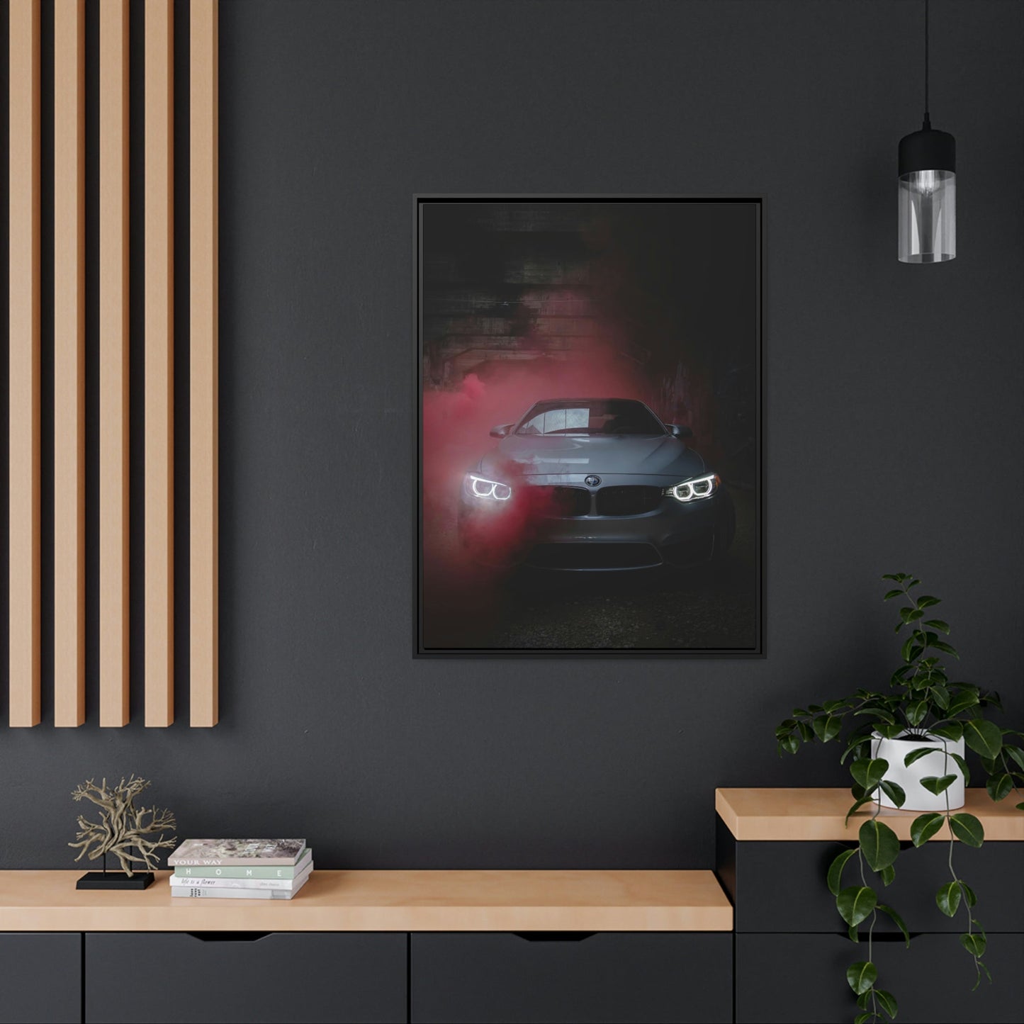 BMW's Automotive Mastery: Premium Print on Framed Poster & Canvas