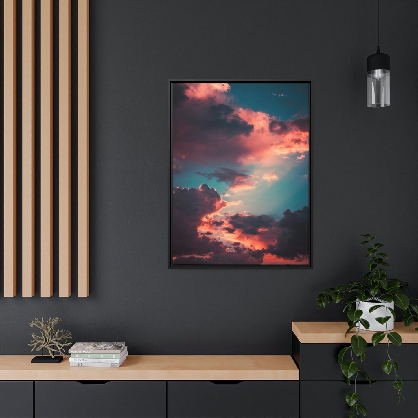 Heavenly Skies: Canvas Print and Wall Art of Mesmerizing Natural Skies