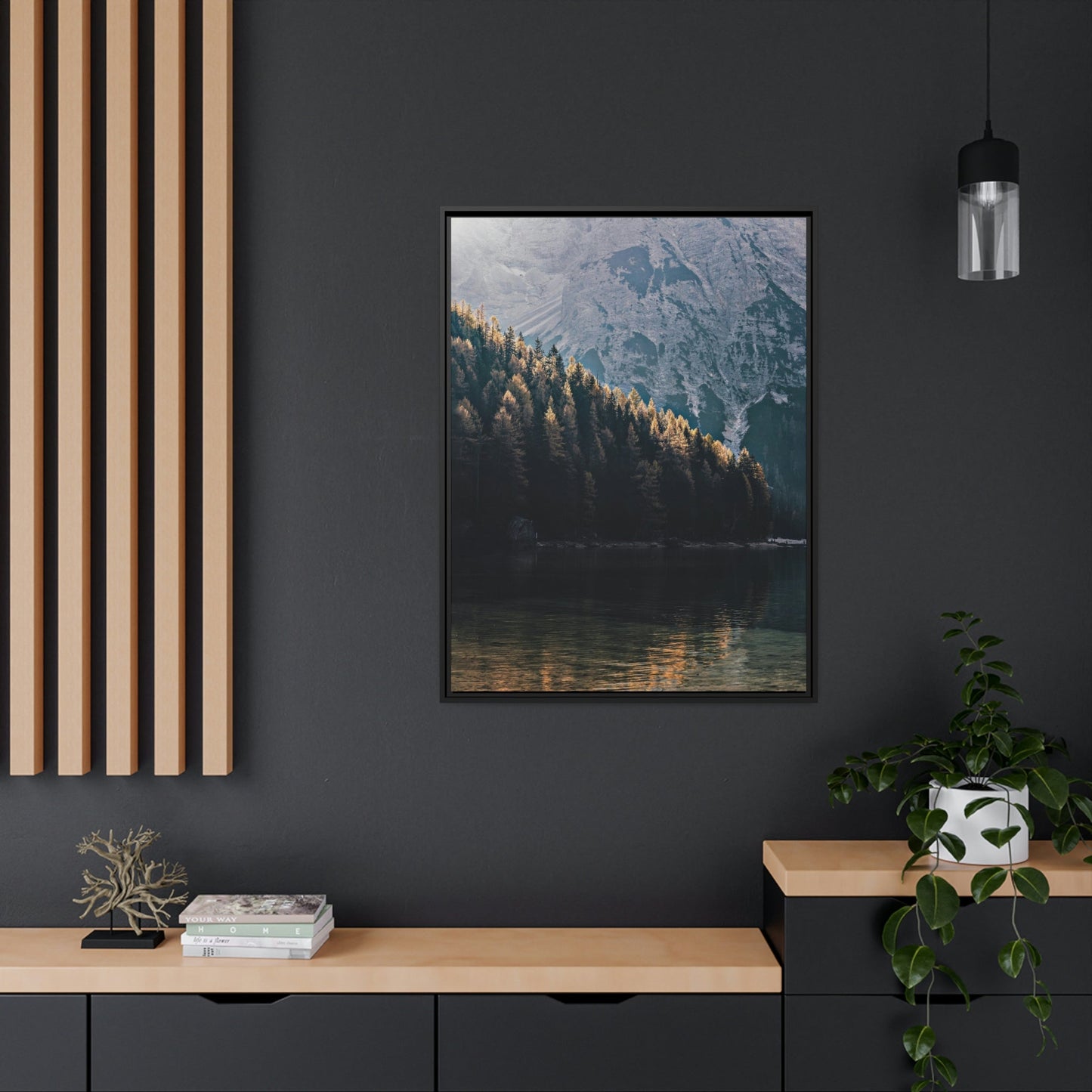 Reflective Beauty: Lakes and Rivers on Canvas and Framed Poster Art