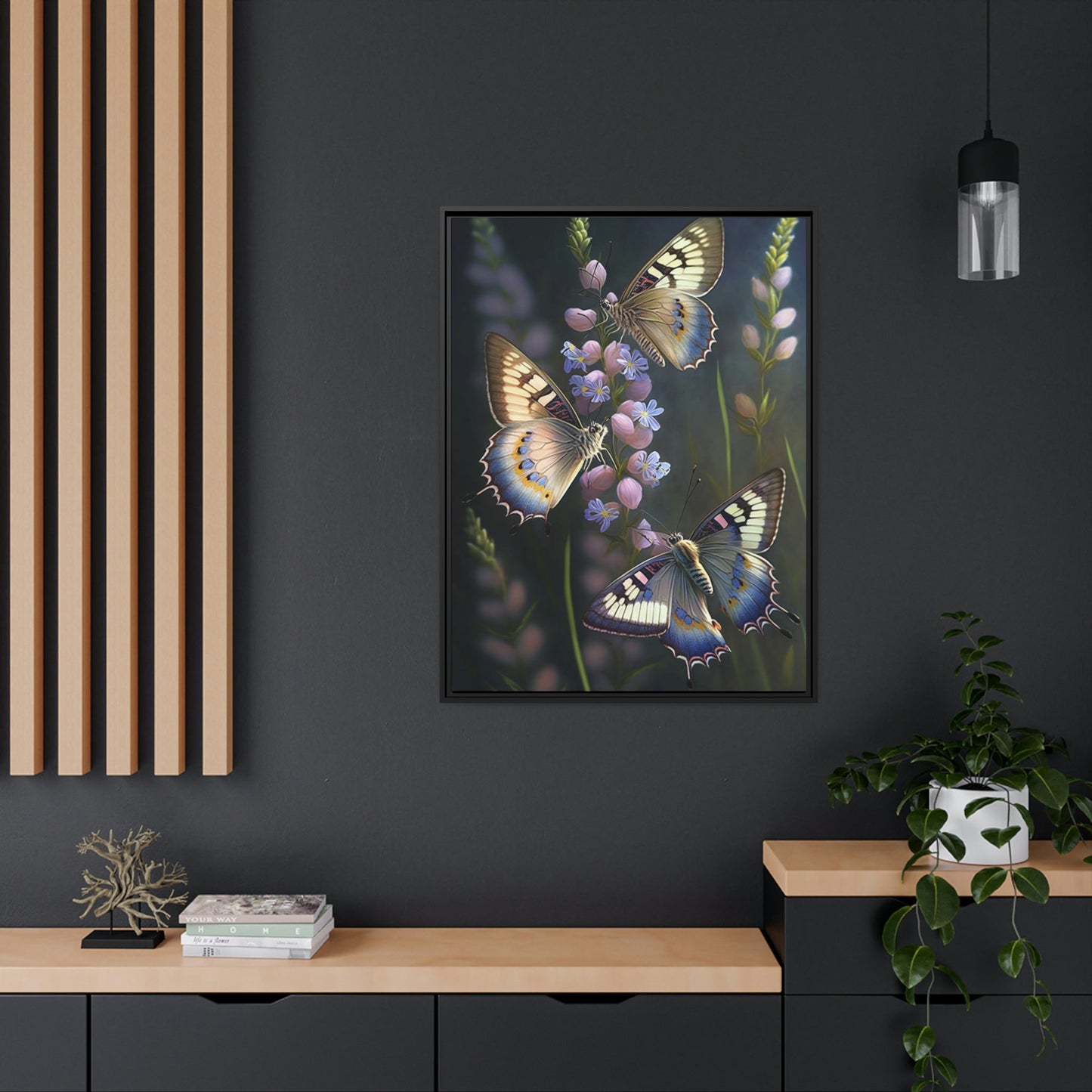 The Majesty of Butterflies: Framed Poster & Canvas Print of Majestic Insects