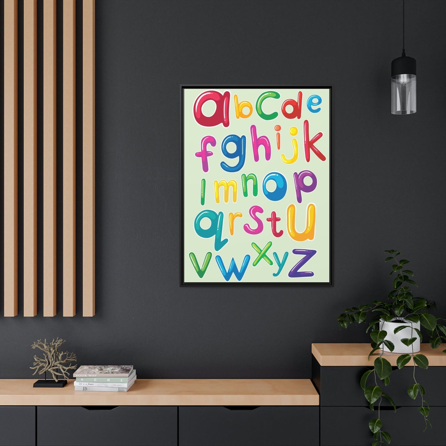 Fun and Whimsical: Colorful Framed Canvas and Posters for Kids' Rooms