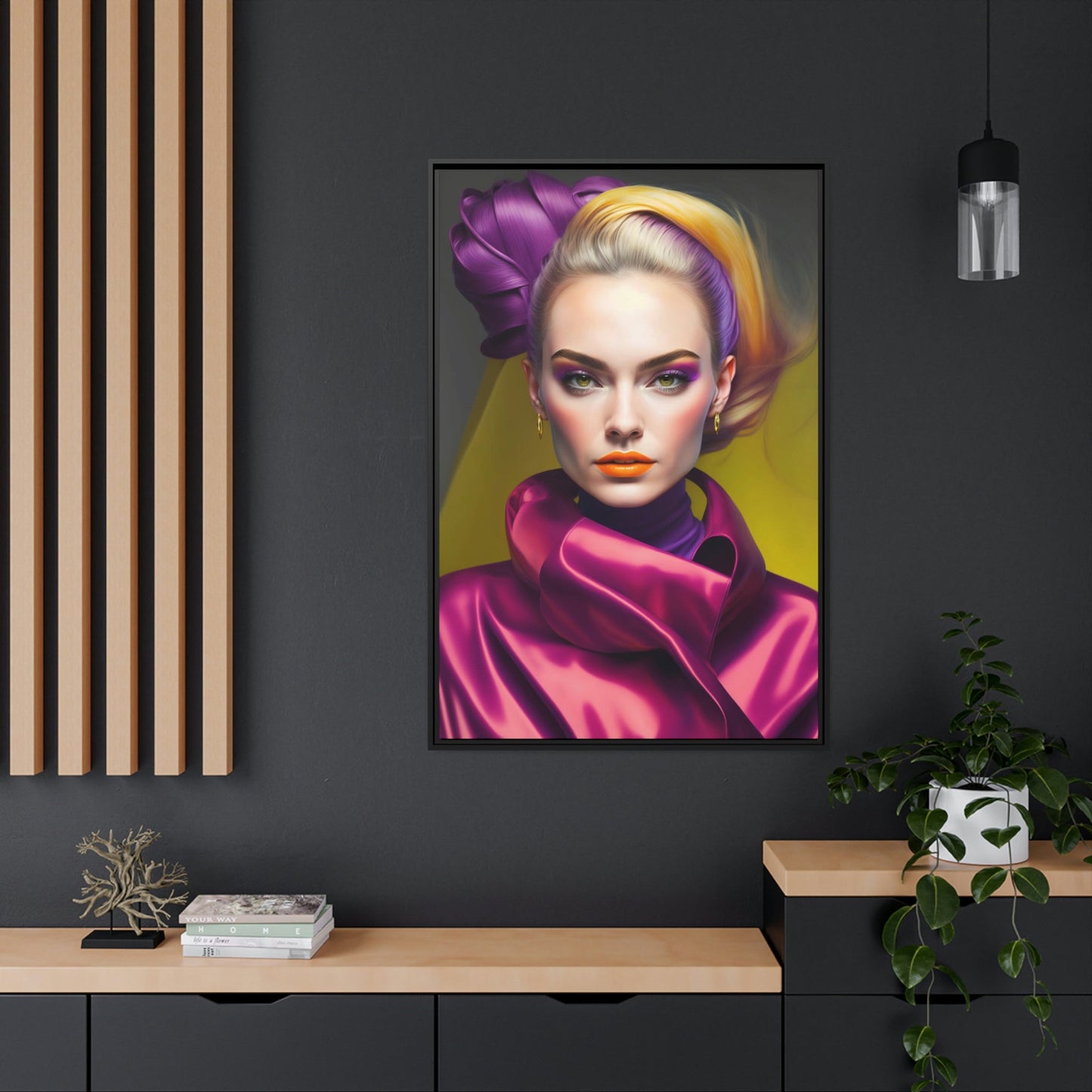 Glamour and Glitz: A Wall Art Print of Fashion and Beauty Icons