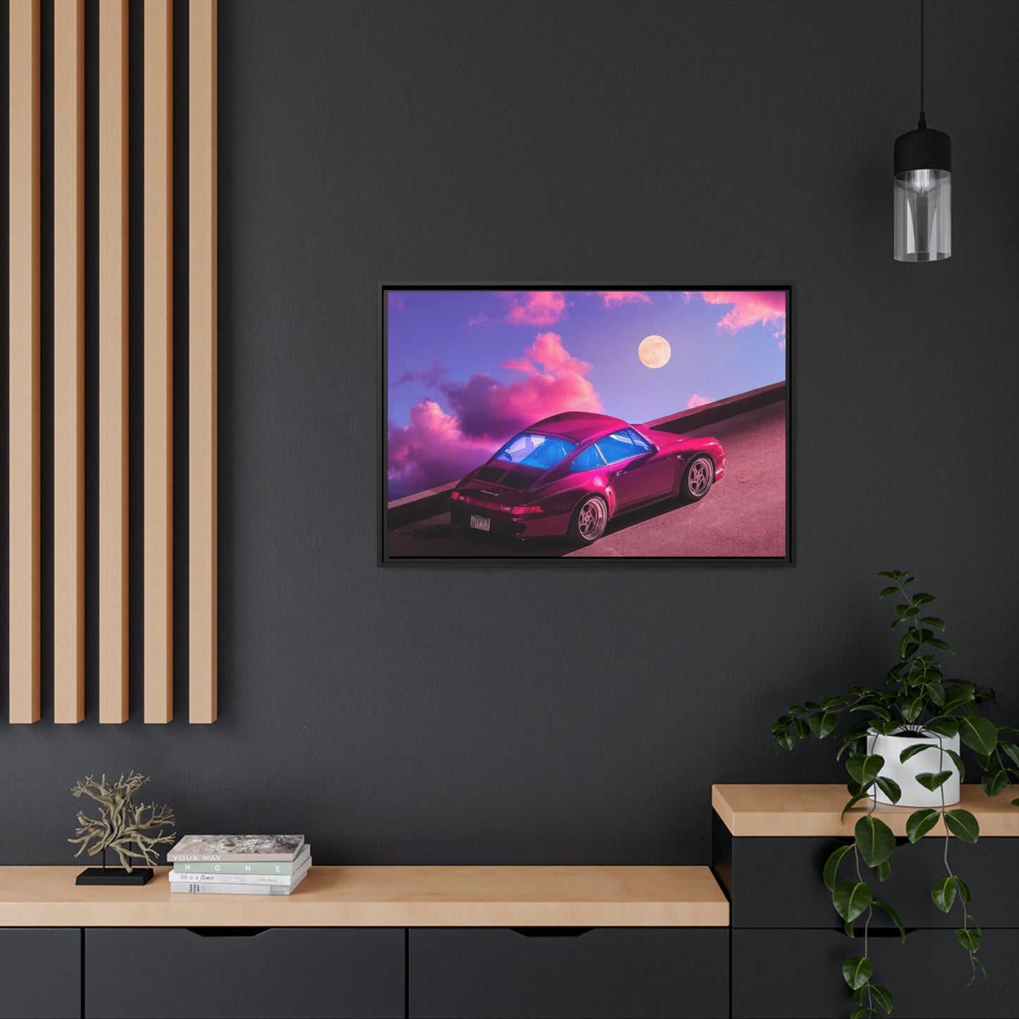 Porsche's Art of Speed: Canvas Wall Art Print That Inspires the Ultimate Driving Experience