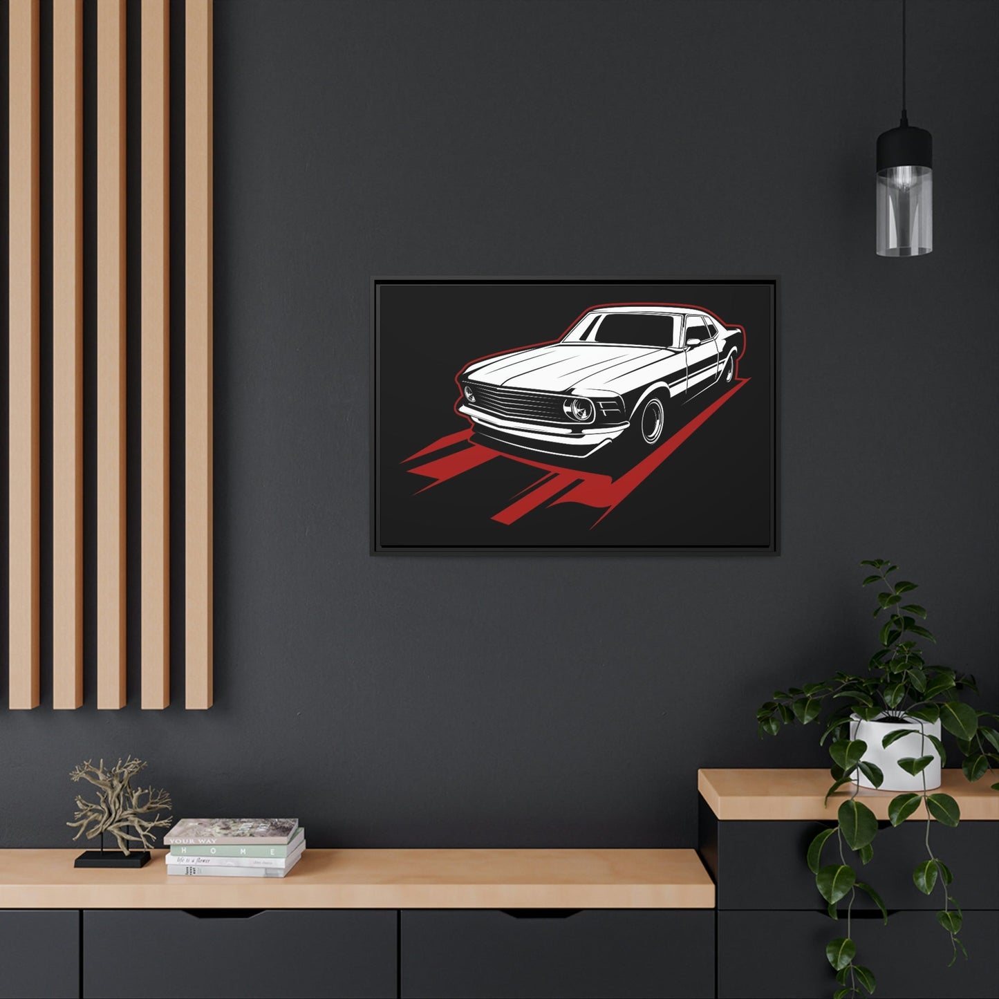 Powerful Beauty: Mustang Canvas & Poster Print and Framed Wall Art