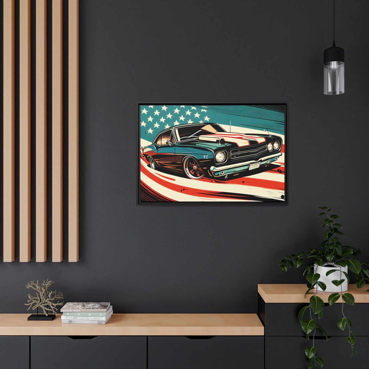 Free Spirit: Mustang Framed Wall Art and Canvas Print