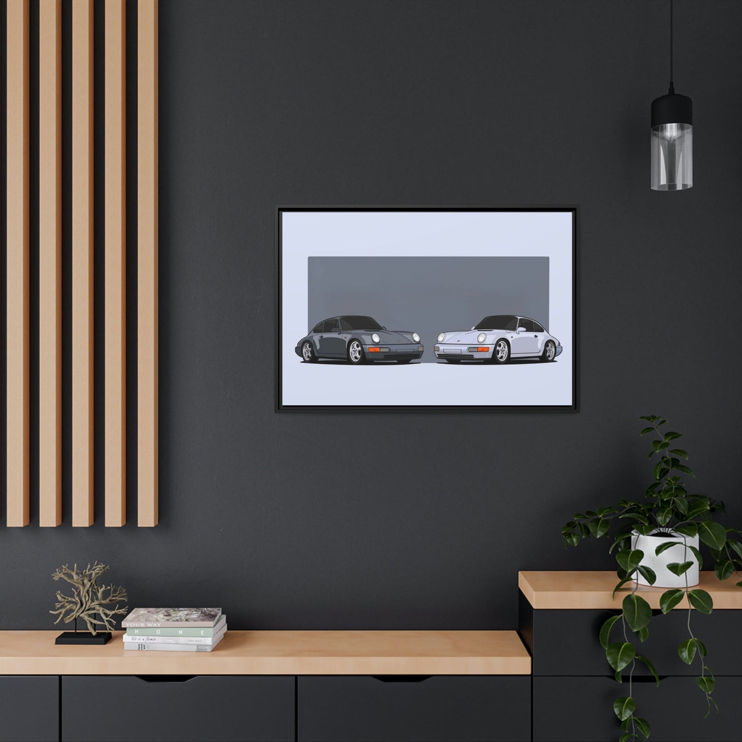 The Essence of Porsche: Canvas & Poster Wall Art Print for Car Enthusiasts