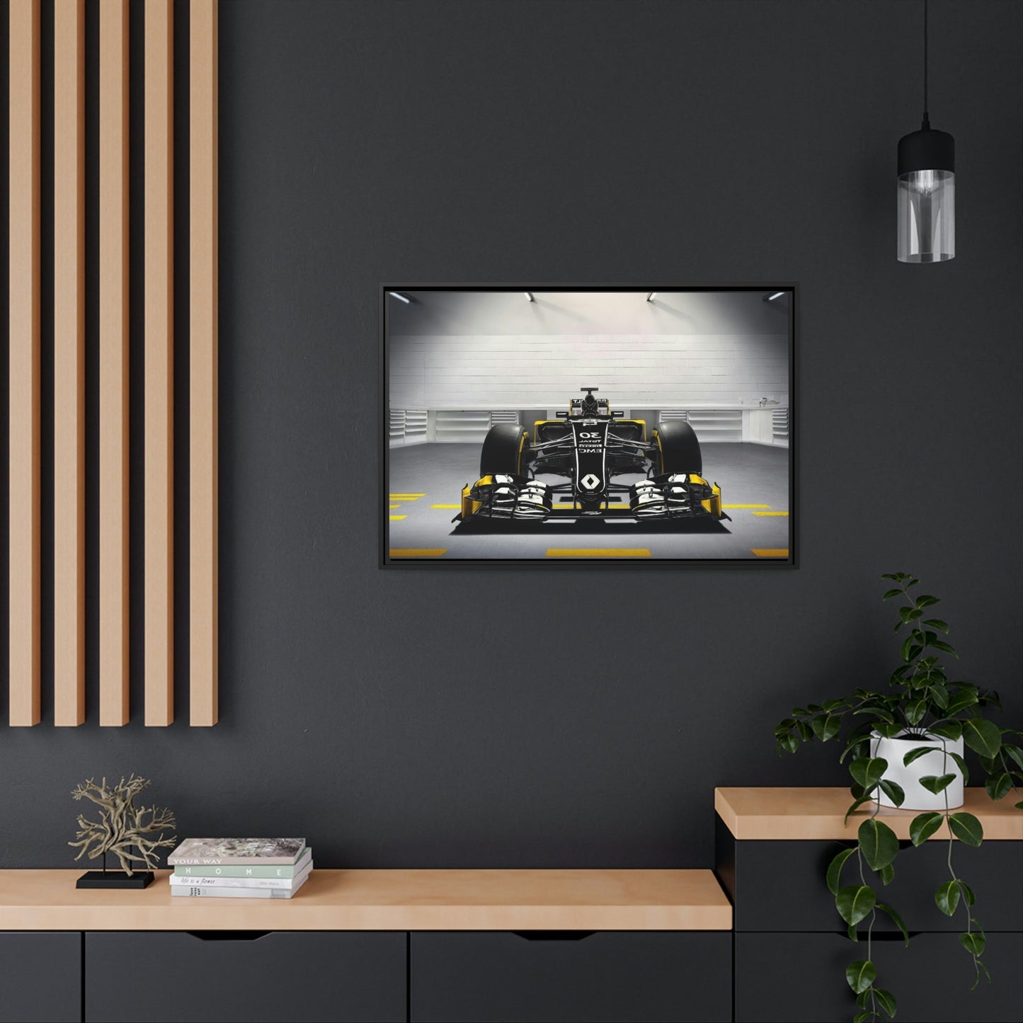 The Power of Speed: Striking F1 Art Print on Canvas & Poster