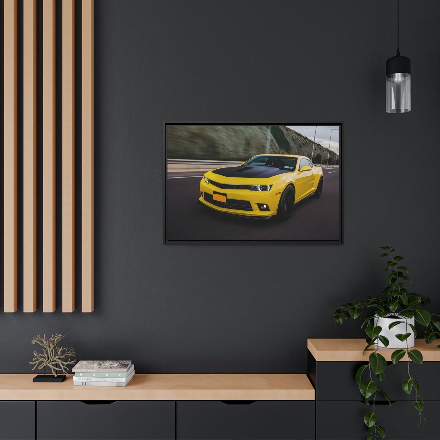 Sleek and Stylish: Camaro Art on Canvas and Wall Decor