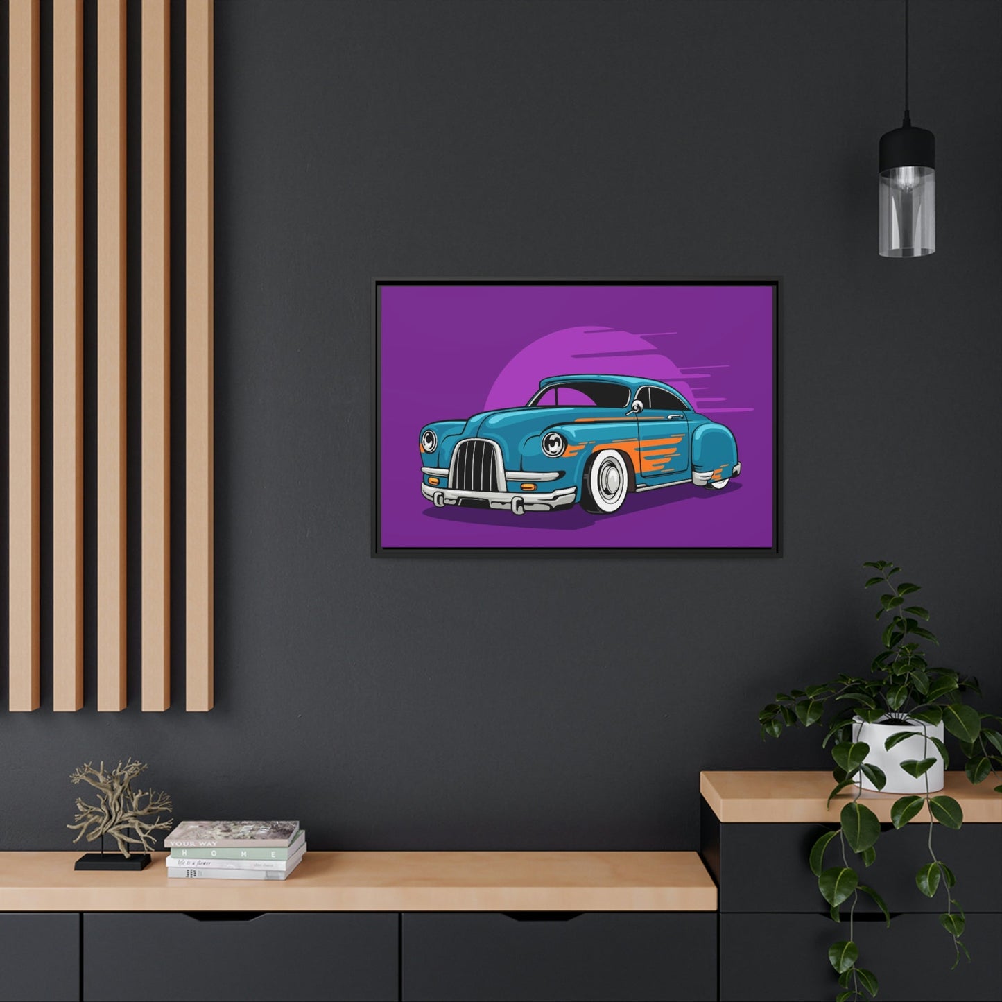 Porsche on the Move: Modern Canvas Wall Art for Racing Enthusiasts