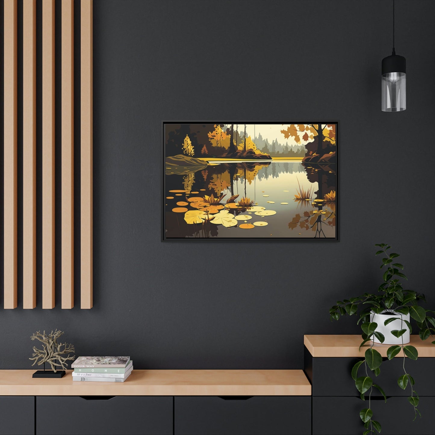 Reflections of Nature: Wall Art and Canvas Print of Lakes and Rivers