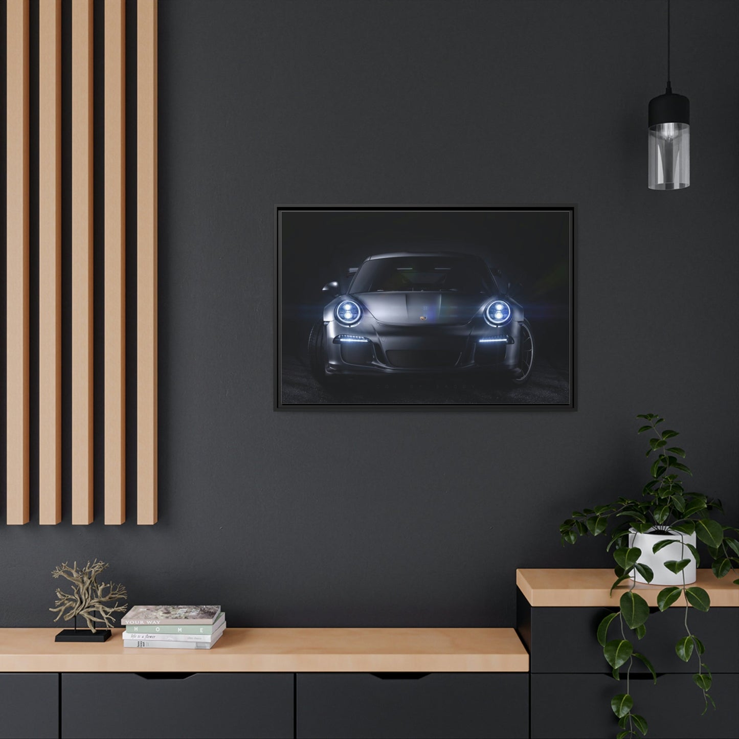 Classic Elegance: Timeless Porsche Print on Canvas & Poster