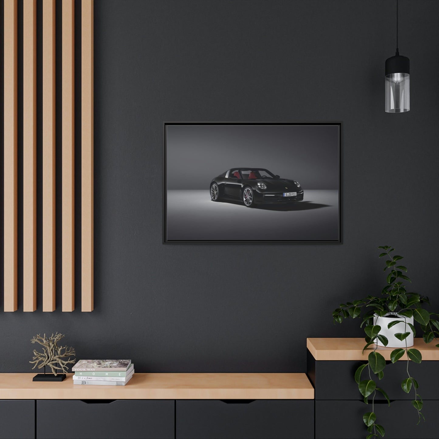 The Art of Porsche: A Natural Canvas & Poster Print of the Iconic Car Brand