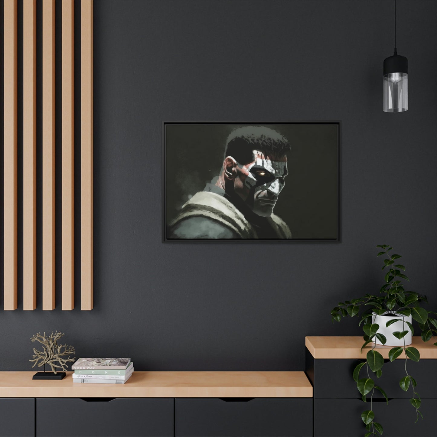 Blood and Justice: A Punisher Painting