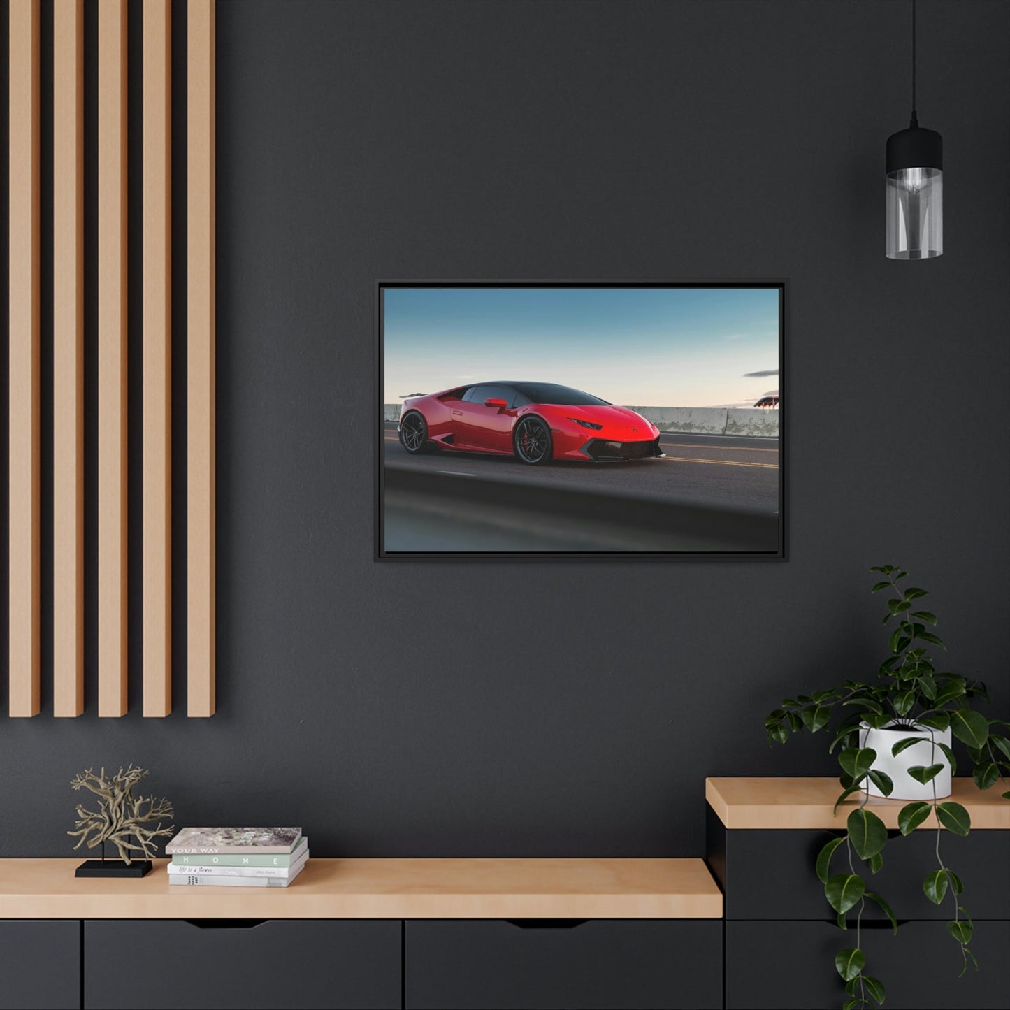 Racing into the Future: Lamborghini Canvas & Poster on High-Quality Print