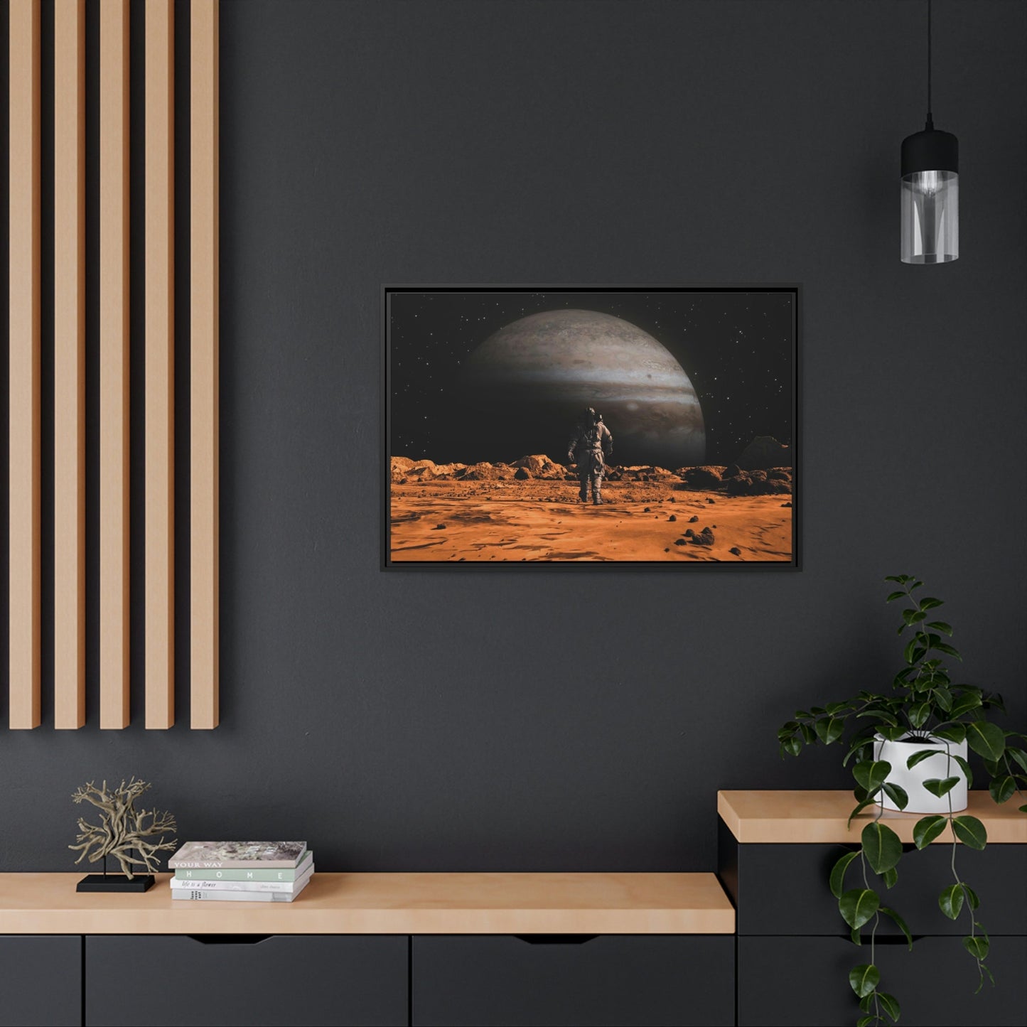 The Art of Astronauts: Framed Canvas for Your Personal Gallery