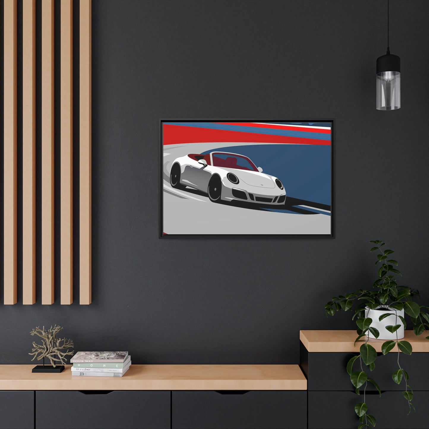 Speed and Style: Stunning  Canvas & Poster Wall Art of Porsche