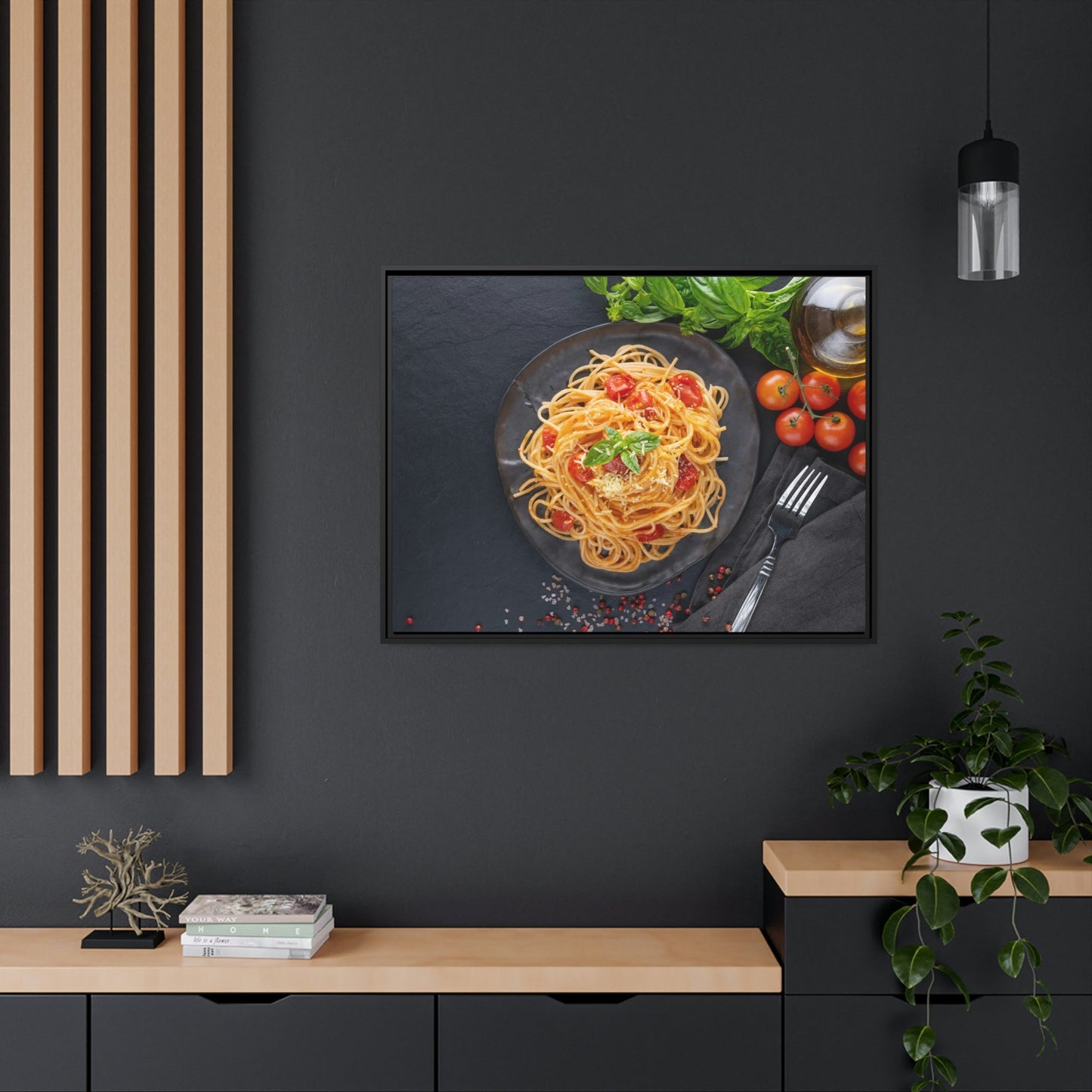 Delectable Pasta Delights: Artistic Print on Canvas & Poster for Your Home Decor