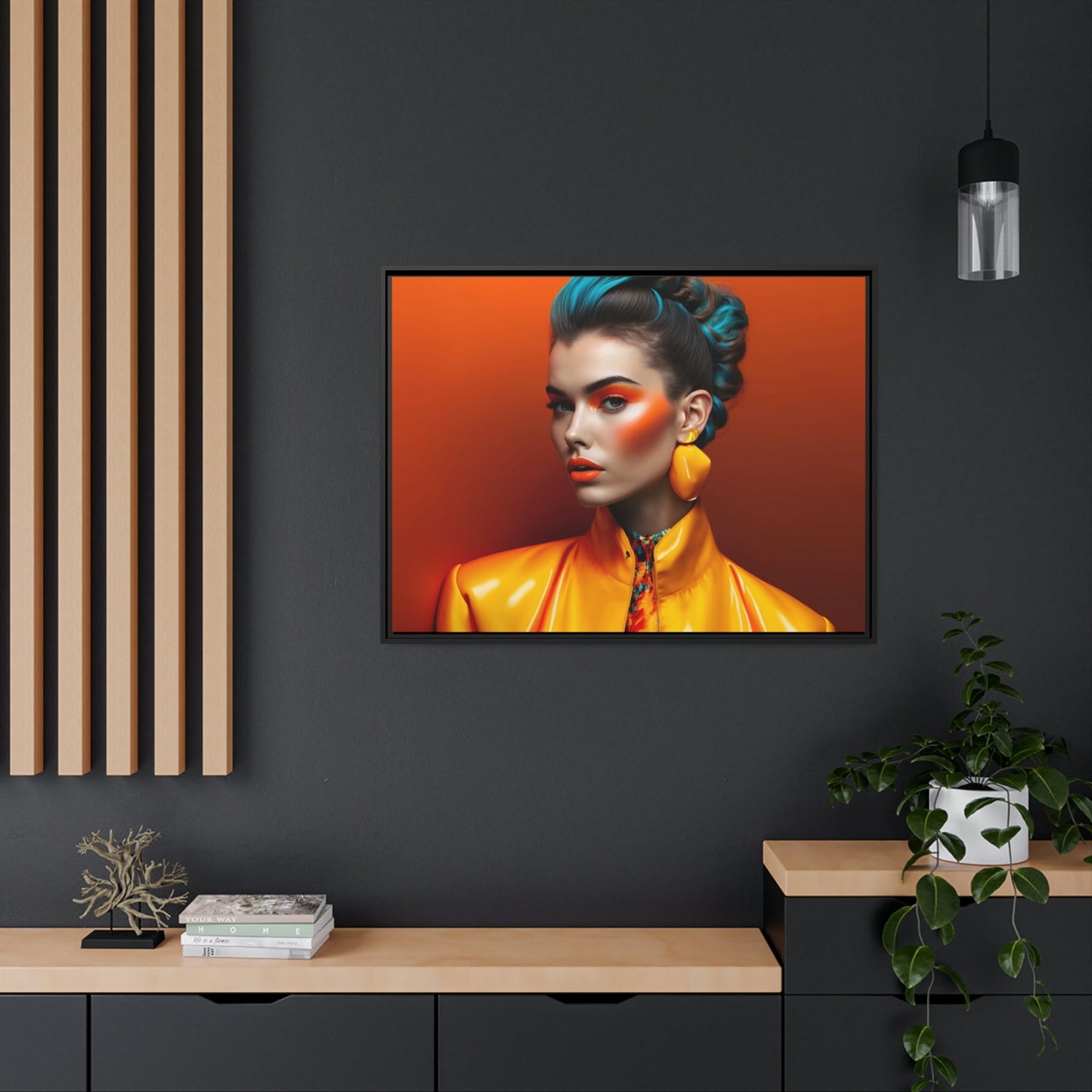 The Beauty of Style: A Poster of Fashion and Beauty for Your Wall