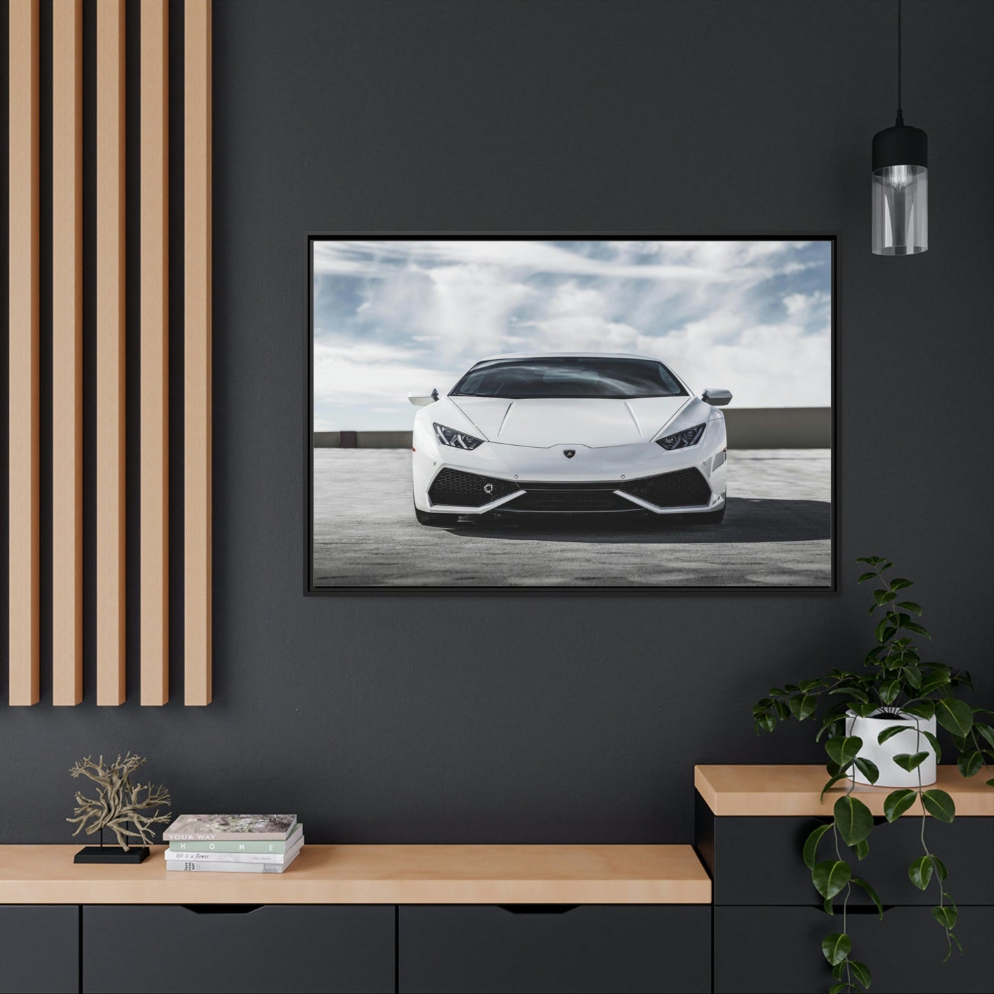 Luxury on Wheels: Lamborghini Canvas & Poster on a High-Quality Print