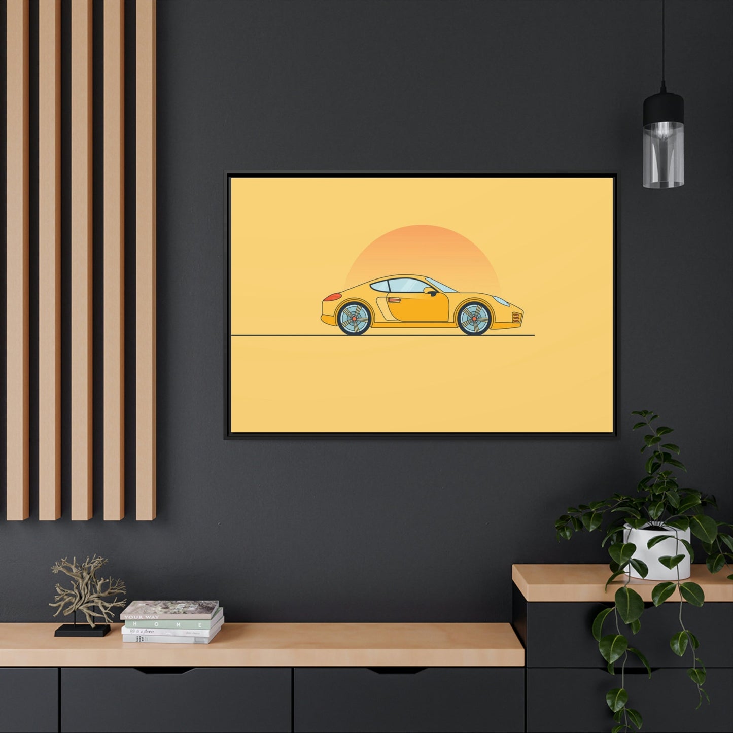 Racing Heritage: Framed Canvas & Poster Art Featuring Porsche Legends