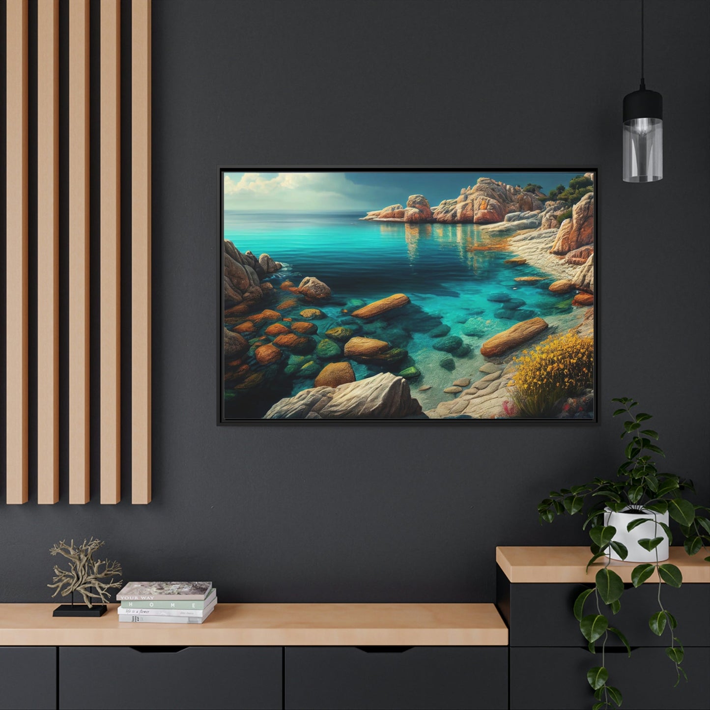 The Majesty of Nature: Natural Canvas Wall Art of Lakes and Rivers in All Their Glory