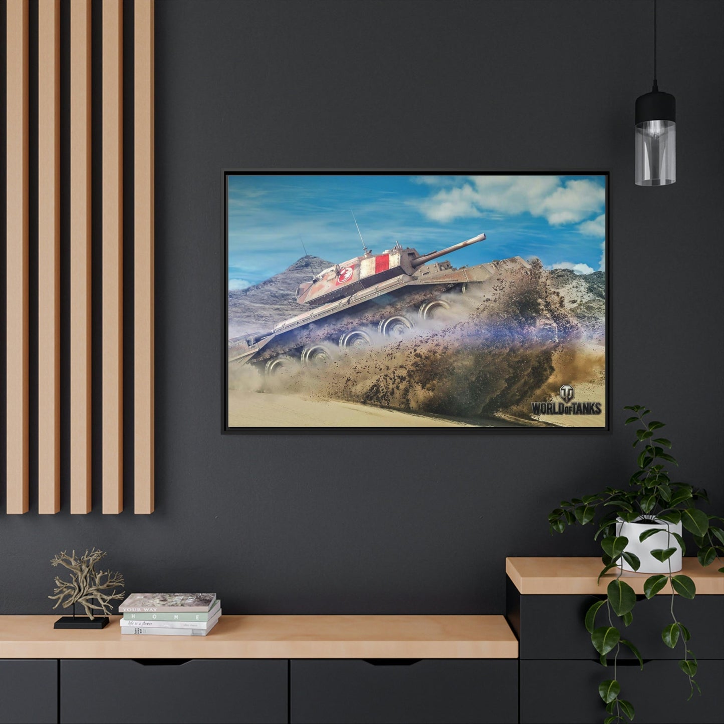 Metal Warriors: Captivating World of Tanks Canvas & Poster Wall Art