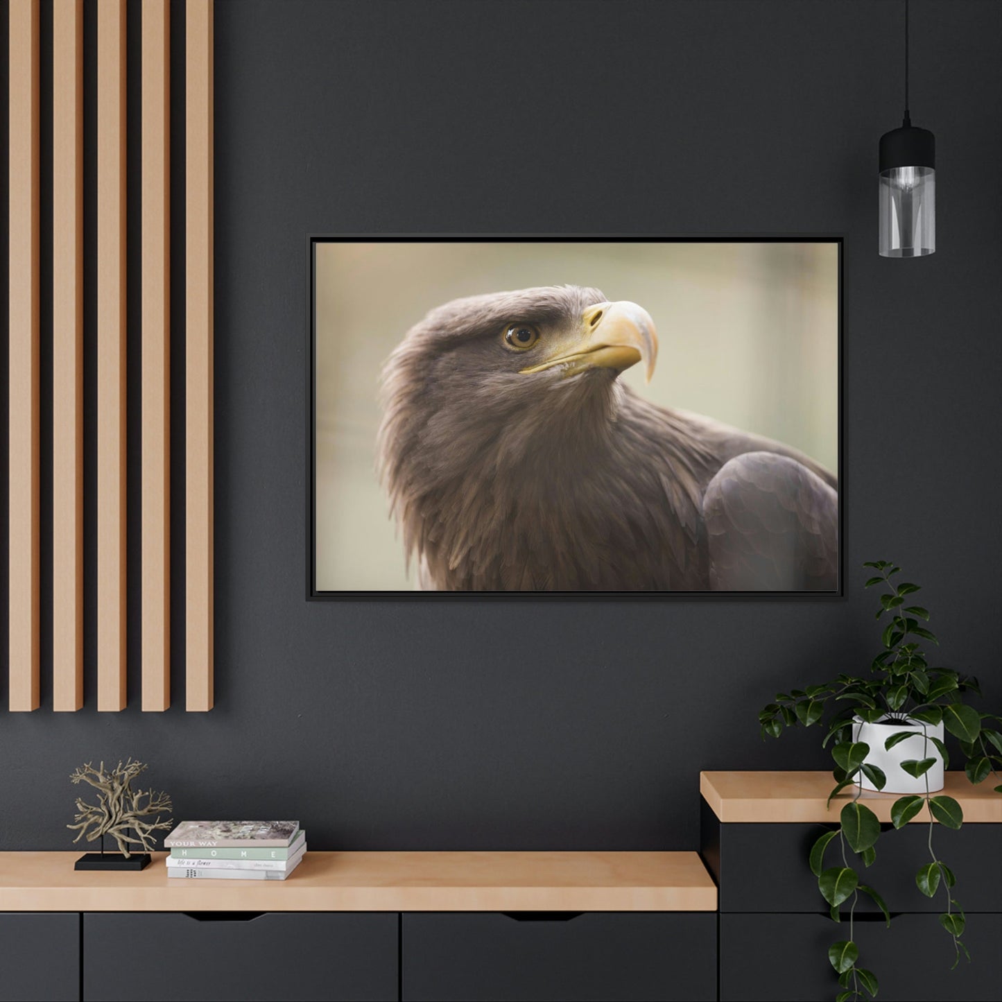 Flight of Wonder: Wall Art Enthralling with the Mystique of Eagles in Flight