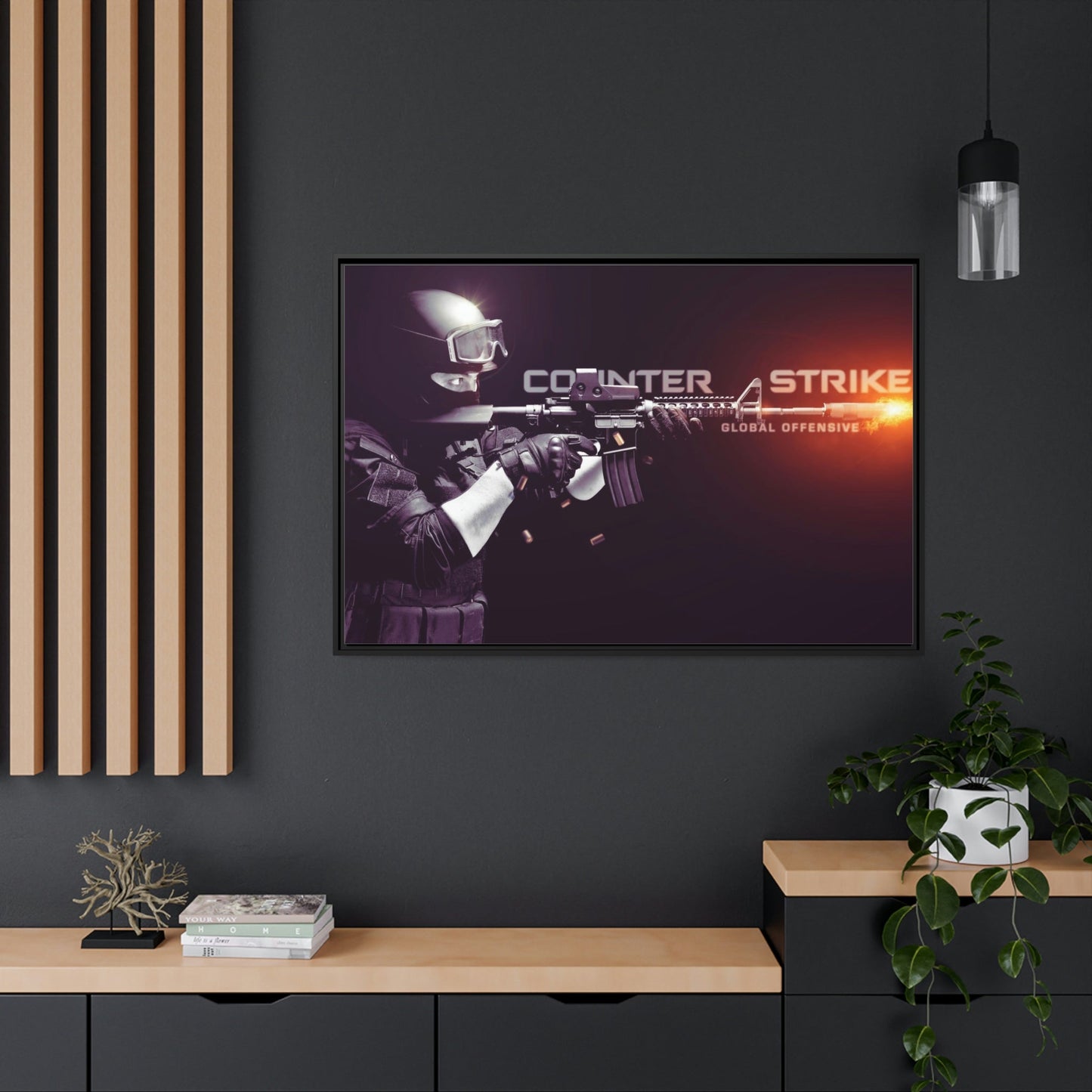 Engage and Conquer: Dynamic Counter Strike Wall Art on Canvas & Poster