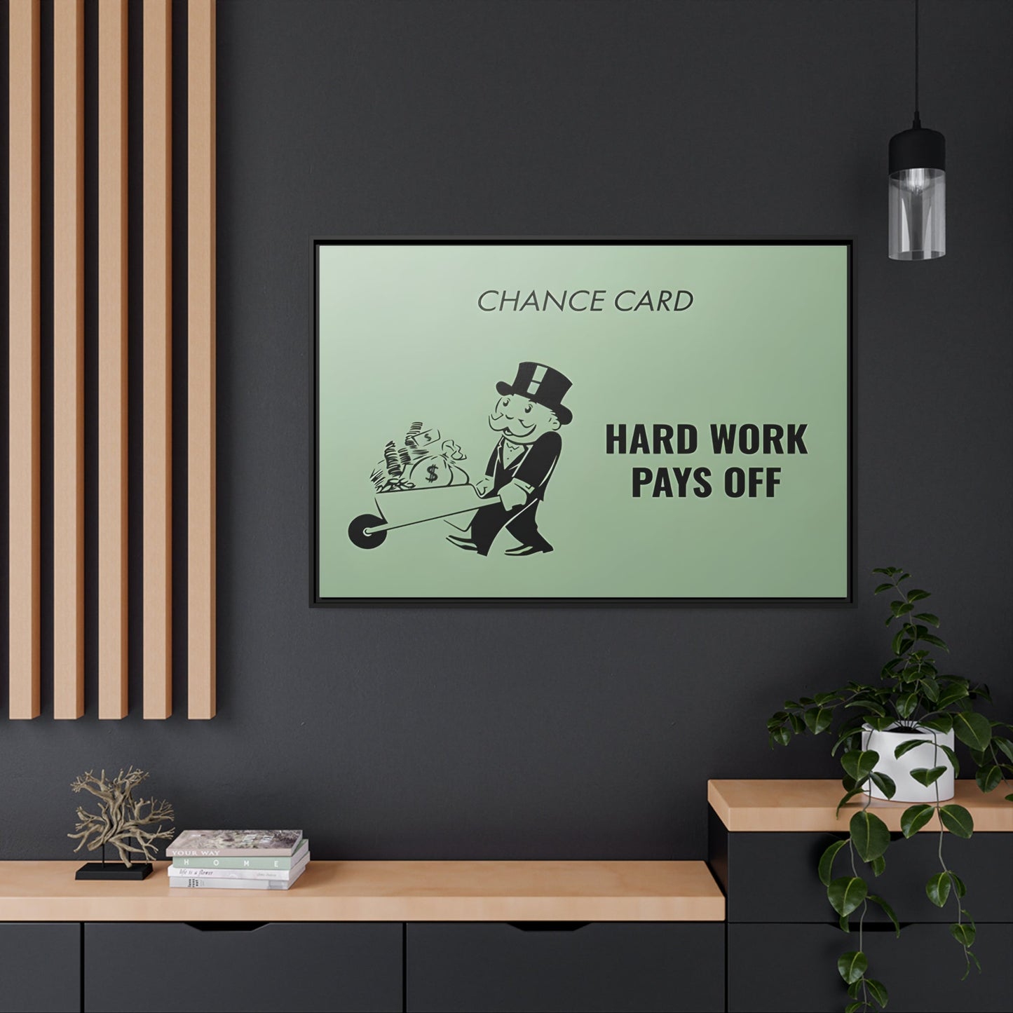 Motivation's Monopoly: Canvas & Poster Wall Art