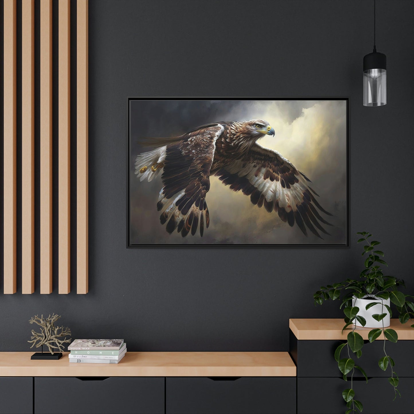Ethereal Majesty: Poster & Canvas Immersing in the World of Eagles