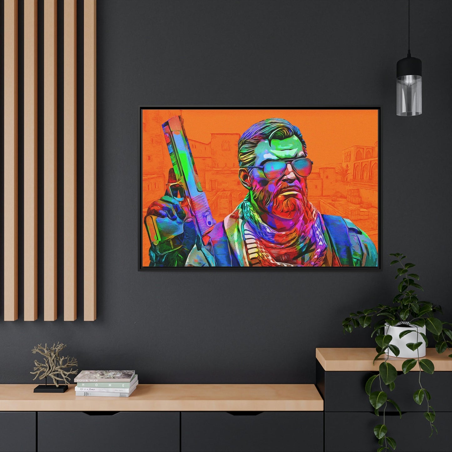 In the Line of Fire: Thrilling Counter Strike Wall Art on Canvas & Poster